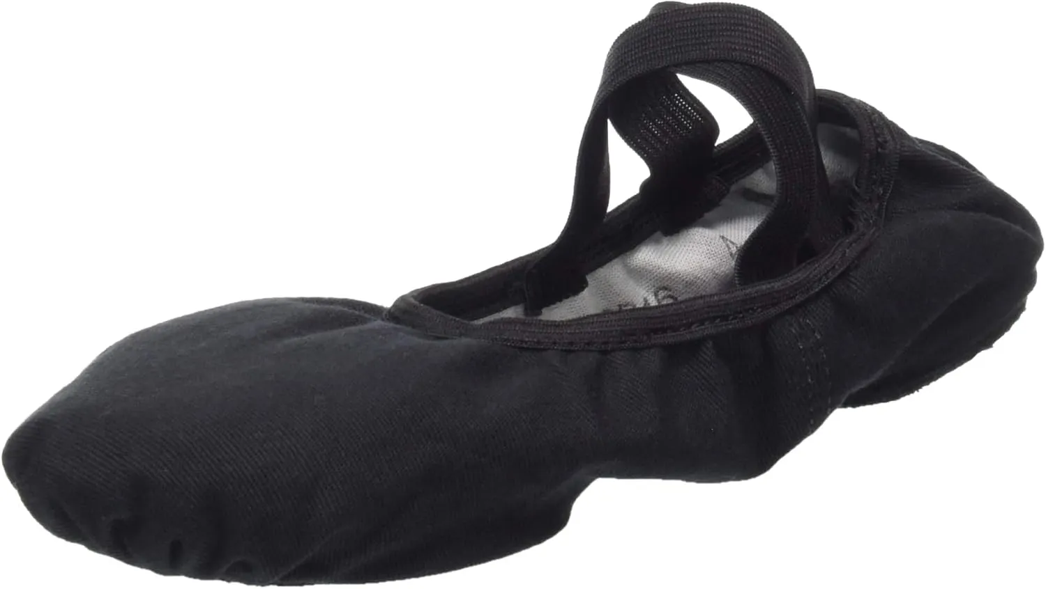Women's Ankle Strap Ballet Shoe, Black, 11