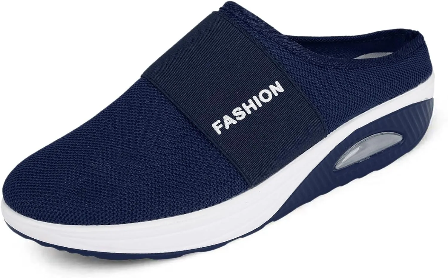 Women's Casual Slip on Half Shoes Breathable Tennis Shoes Womens Wide Width Women Casual Shoes Platform Sneakers Red Tennis Shoe Loafers Casual Slip On