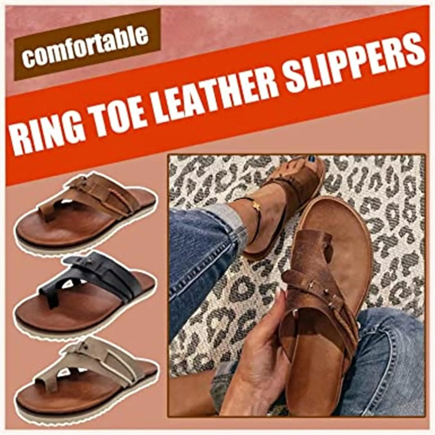 Women's Comfy Sandal Bunion Corrector Shoes Platform Soft Sole with Toe Arch Support Summer Breathable Casual Beach Travel Shoes,Brown,EU38/US7