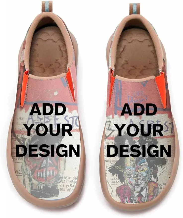 Women's Fashion Shoes Slip Ons Lightweight Walking Loafers Comfortable Art Painted Travel Sneaker