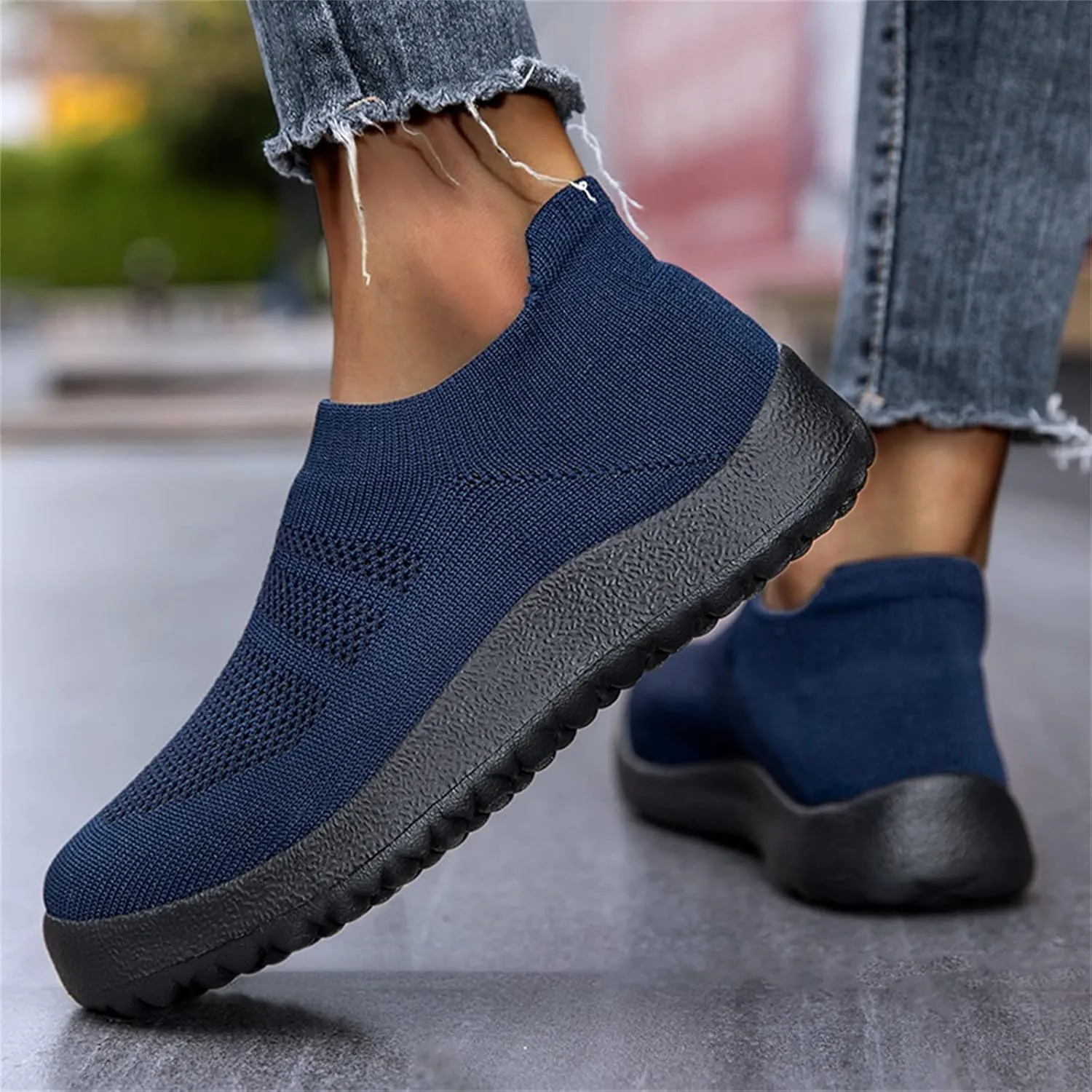 Women's Fashion Sneakers Lace Up Breathable Casual Waking Shoes Womens Walking Shoes Black Women Loafers Shoes for Work Mens Casual Sneakers