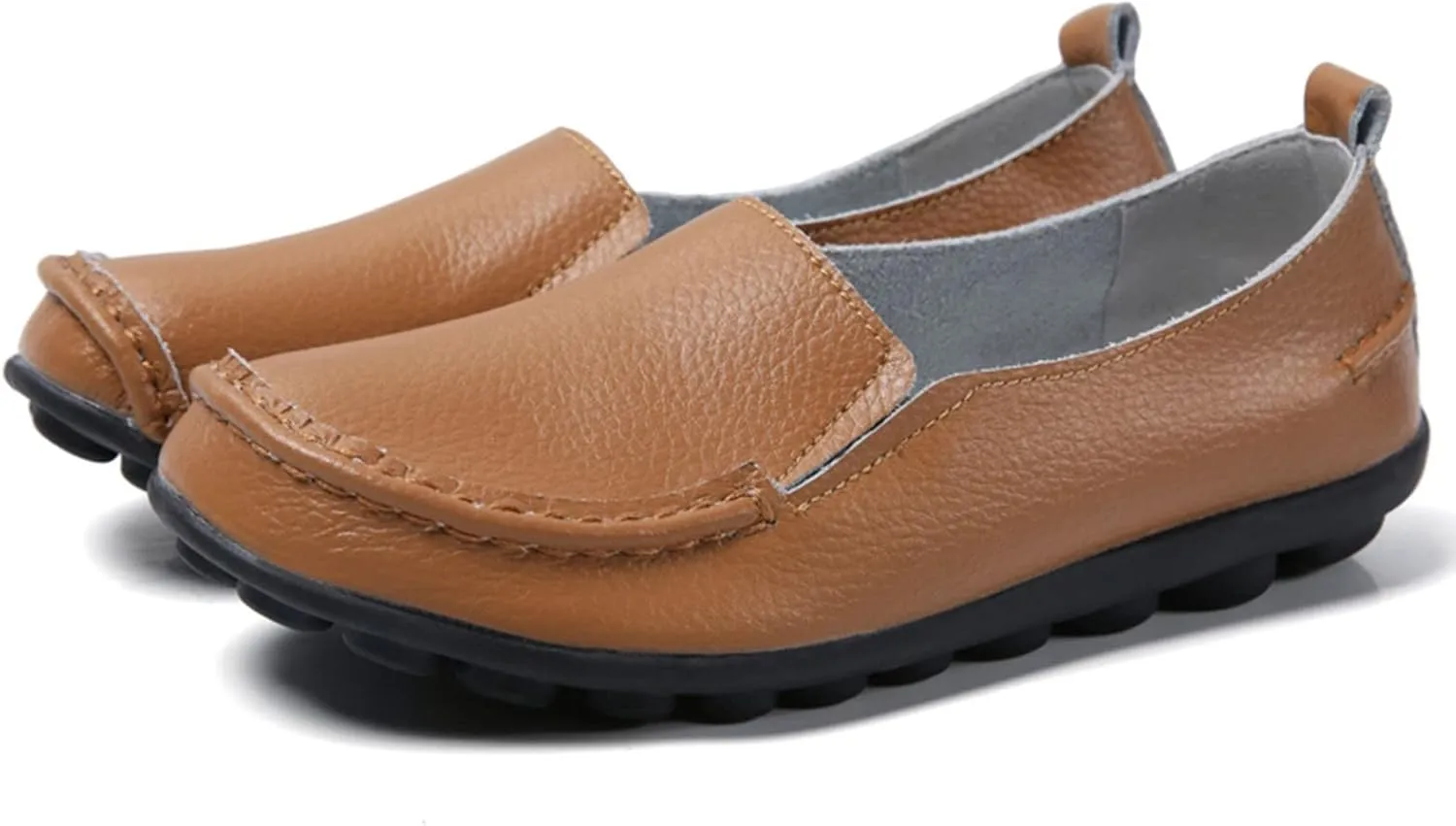 Women's Flats Shoes Slip On Work Shoes Comfort Walking Shoes Lightweight Comfort Penny Loafers Classic Wide Flats