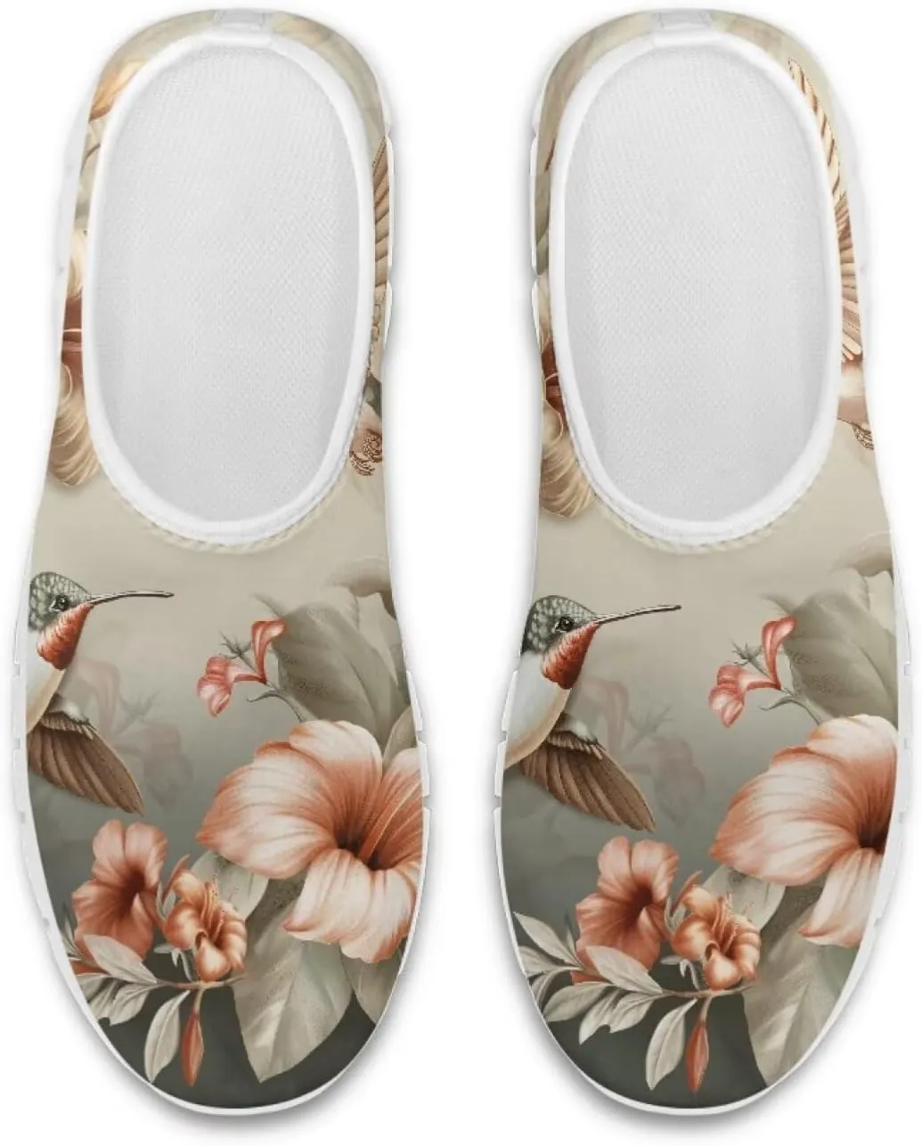 Women's Hummingbird Casual Wide Toe Loafers Driving Shoes Comfort Hiking Barefoot Sneaker Flats