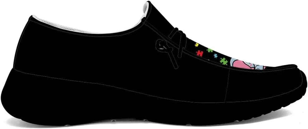 Women's Men's Loafers Slip-on Shoes Autism Shoes Gifts for Women Men