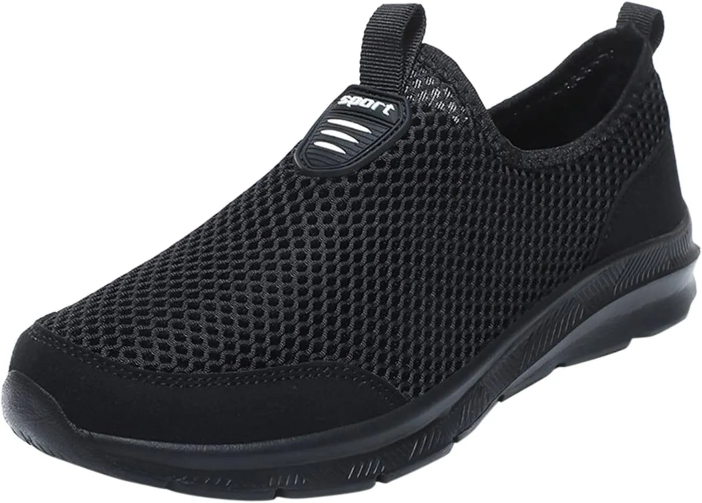 Womens Running Shoes Lightweight Tennis Shoes Non Slip Mens Tennis Shoes Mesh Men's Casual Shoes White Sneakers White Tennis Shoe Loafers Casual Slip On