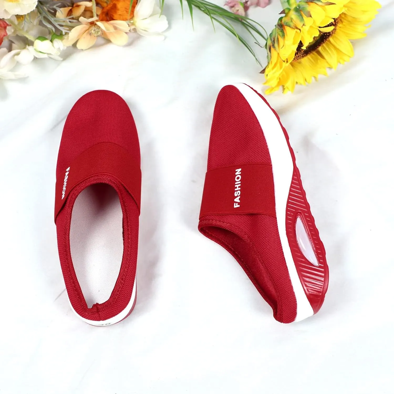 Women's Slip-On Orthopedic Arch Support Backless Tennis Shoes Men Lether Casual Tennis Shoes Casual Sneakers Steel Toe Tennis Shoe White Loafers