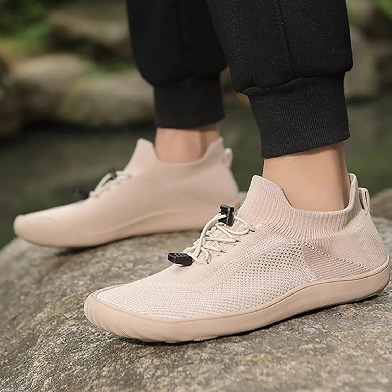 Women's Slip on Sneakers Shoes Woven Orthopedic Mens Casual Shoes Flat Feet Women's Casual Shoes Fashion Sneakers Steel Toe Tennis Shoe White Loafers