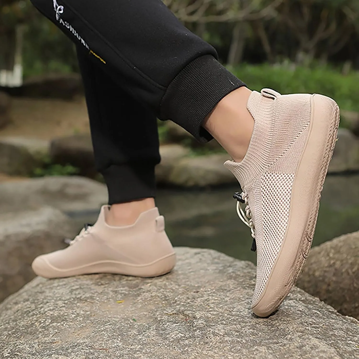 Women's Slip on Sneakers Shoes Woven Orthopedic Mens Casual Shoes Flat Feet Women's Casual Shoes Fashion Sneakers Steel Toe Tennis Shoe White Loafers