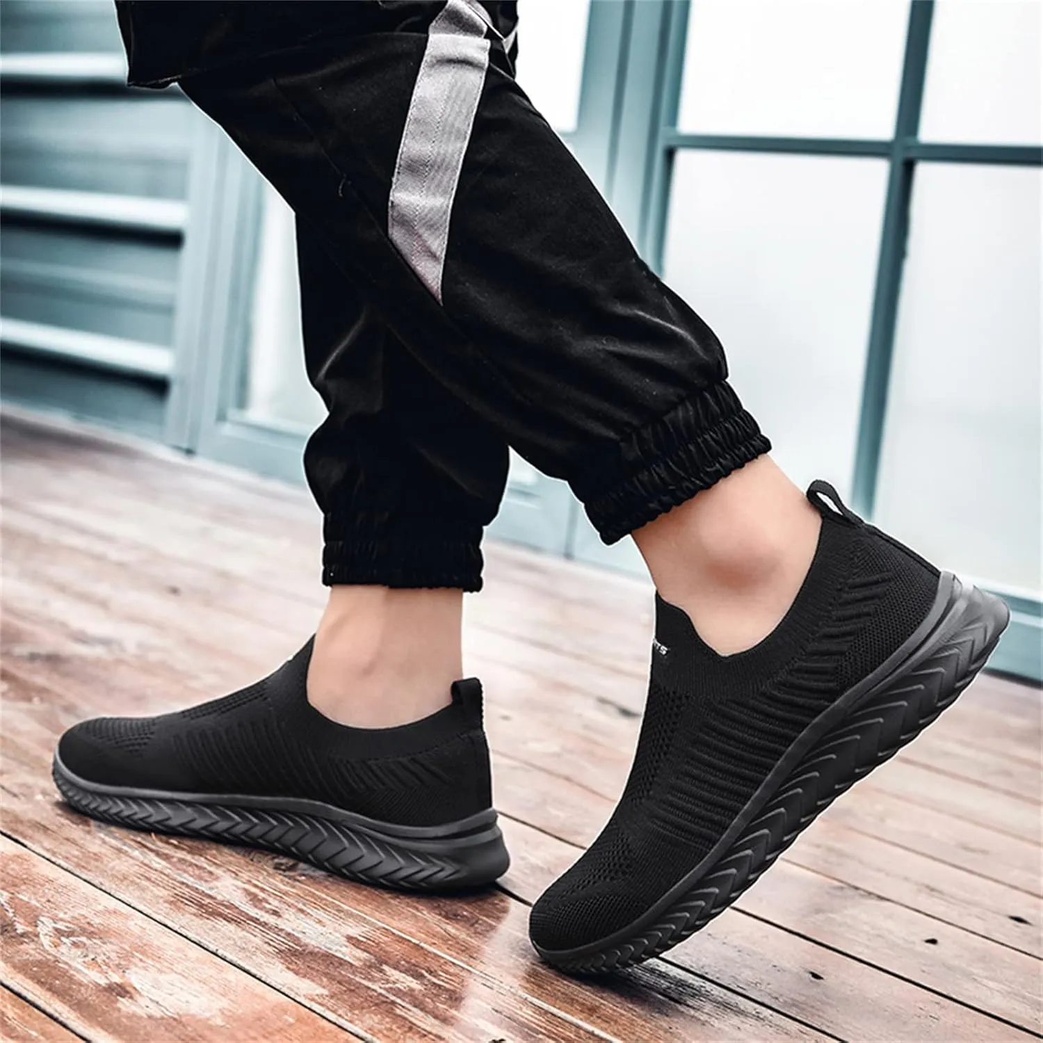 Womens Slip On Walking Shoes Non Slip Running Shoes Mens Casual Shoes High Top Business Casual Shoes Shoes Sneakers Red Tennis Shoe Trainers Shoe