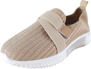 Womens Slip On Walking Shoes Non Slip Running Shoes Mens Casual Shoes Mesh Dress Casual Shoes Slip On Sneakers Black Tennis Shoe Cross Trainer Shoe