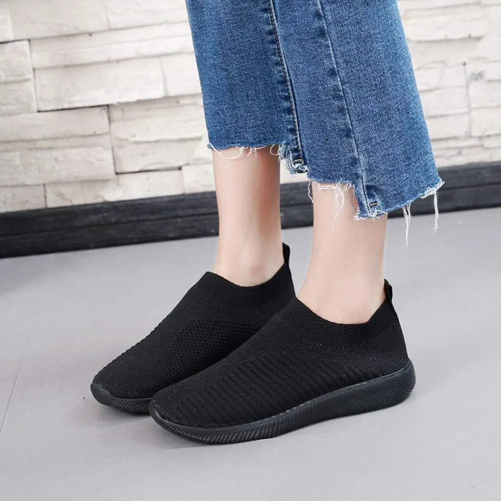 Womens Slip On Walking Shoes Non Slip Running Shoes Womens Running Shoes Casual Casual Dress Shoes Brown Sneakers Brown Tennis Shoe Casual Loafers