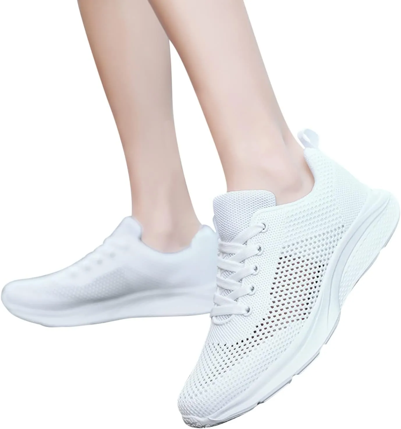Womens White Tennis Shoes Slip On Sneakers Men Wide Width Tennis Shoes Men Round Toe Slip On Casual Women's Loafers & Slip-Ons Platform Sneakers for Women Black