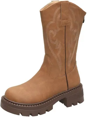 Womens Zip Up Winter Boots Winter Ankle Boots for Women Wide Width Flat Ankle Boots Women Plus Size Ankle Boots Extra Wide Calf Women's Leather Booties Ankle Boot Women No Heel